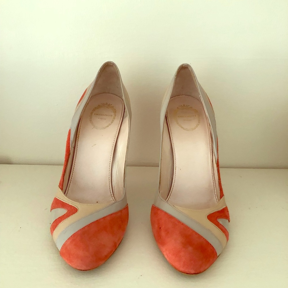 Authentic Emilio Pucci Pumps Sz 40